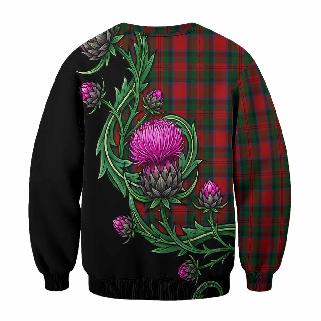 MacDuff (McDuff) Tartan Sweatshirt Resilient Scottish Thistle - Tartan Vibes Clothing