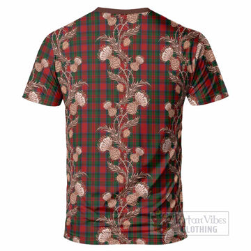 MacDuff (McDuff) Tartan T-Shirt Seamless Scottish Thistle Flowers