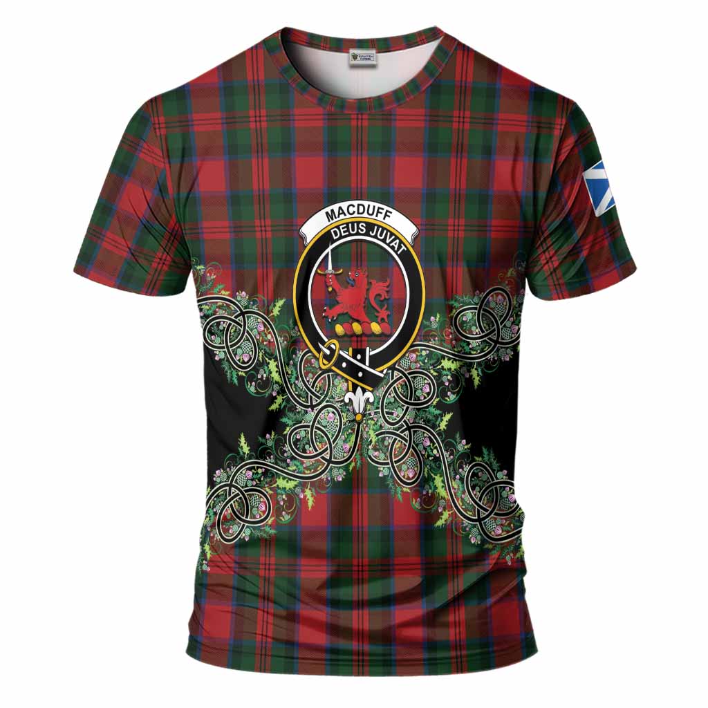 MacDuff (McDuff) Tartan T-Shirt Thistle Scottish Spirit