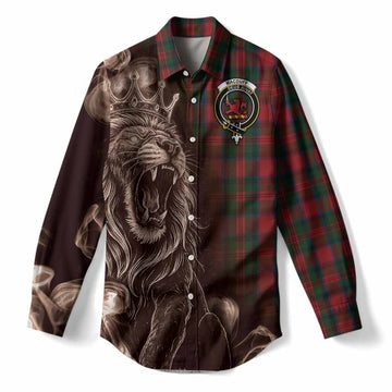 MacDuff (McDuff) Tartan Women Casual Shirt Roaring Lion Heritage