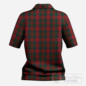 MacDuff (McDuff) Tartan Women’s Polo Sweater Top with Family Crest