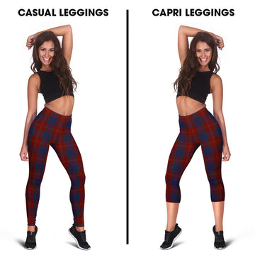 MacEdward (McEdward) Tartan Womens Leggings Capri Leggings - Tartan Vibes Clothing