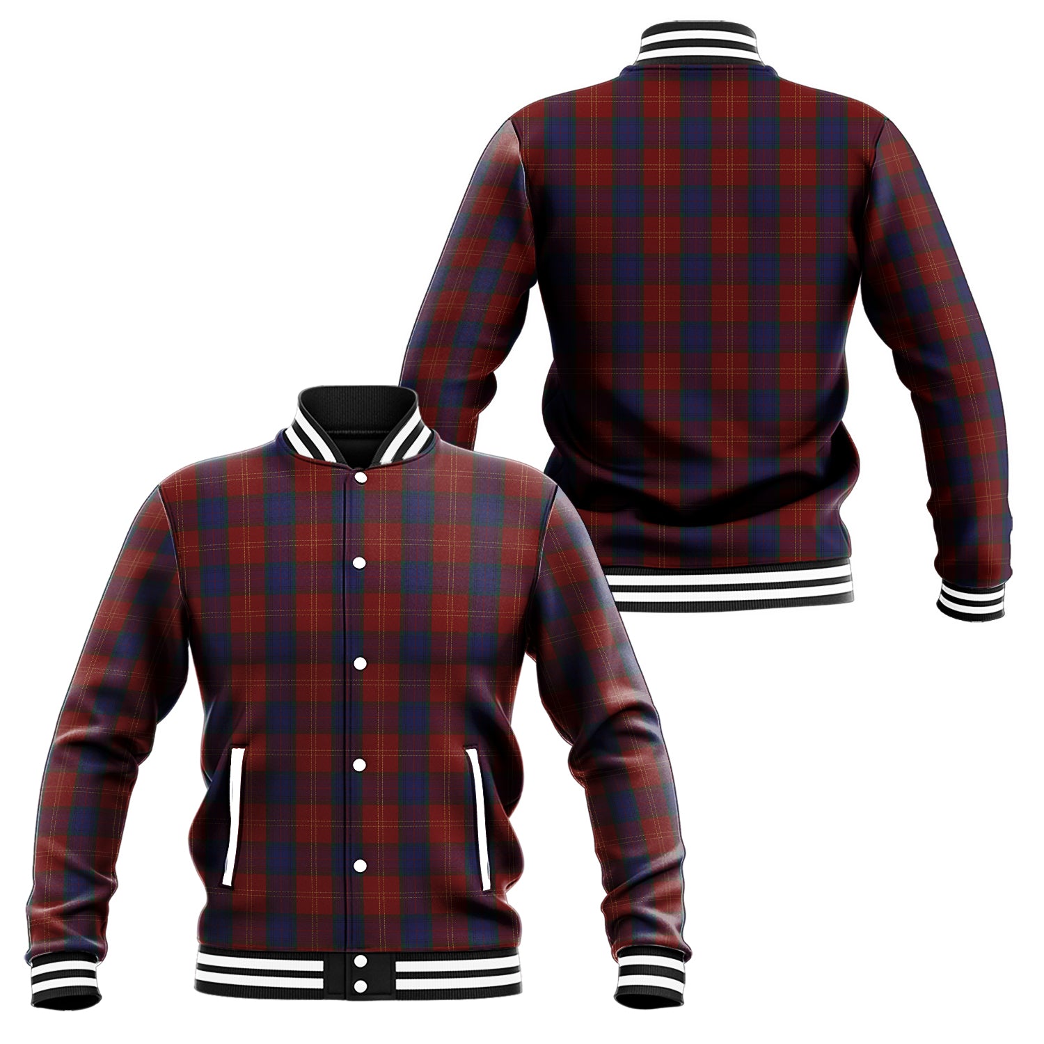 MacEdward (McEdward) Tartan Baseball Jacket Unisex - Tartan Vibes Clothing