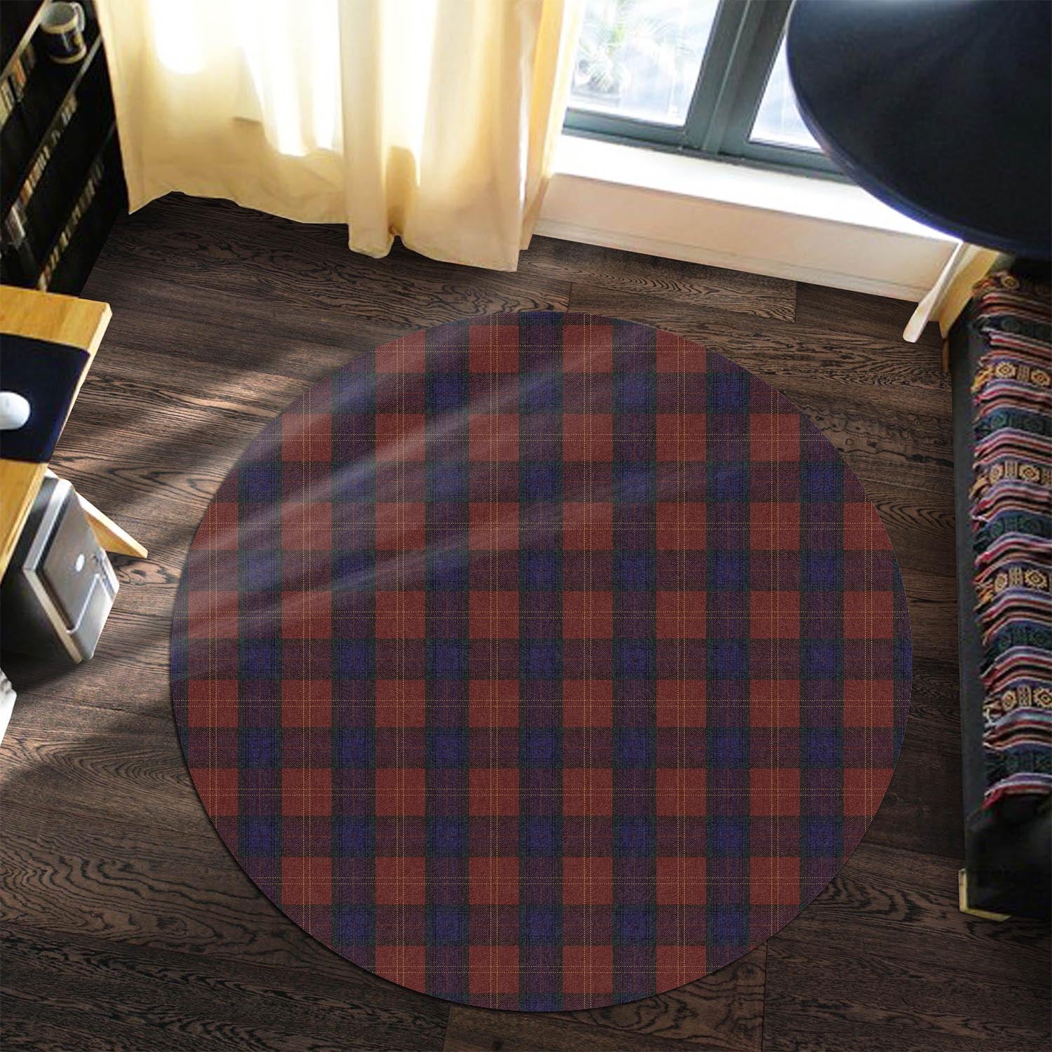 MacEdward (McEdward) Tartan Round Rug Premium Round Rug - Tartan Vibes Clothing