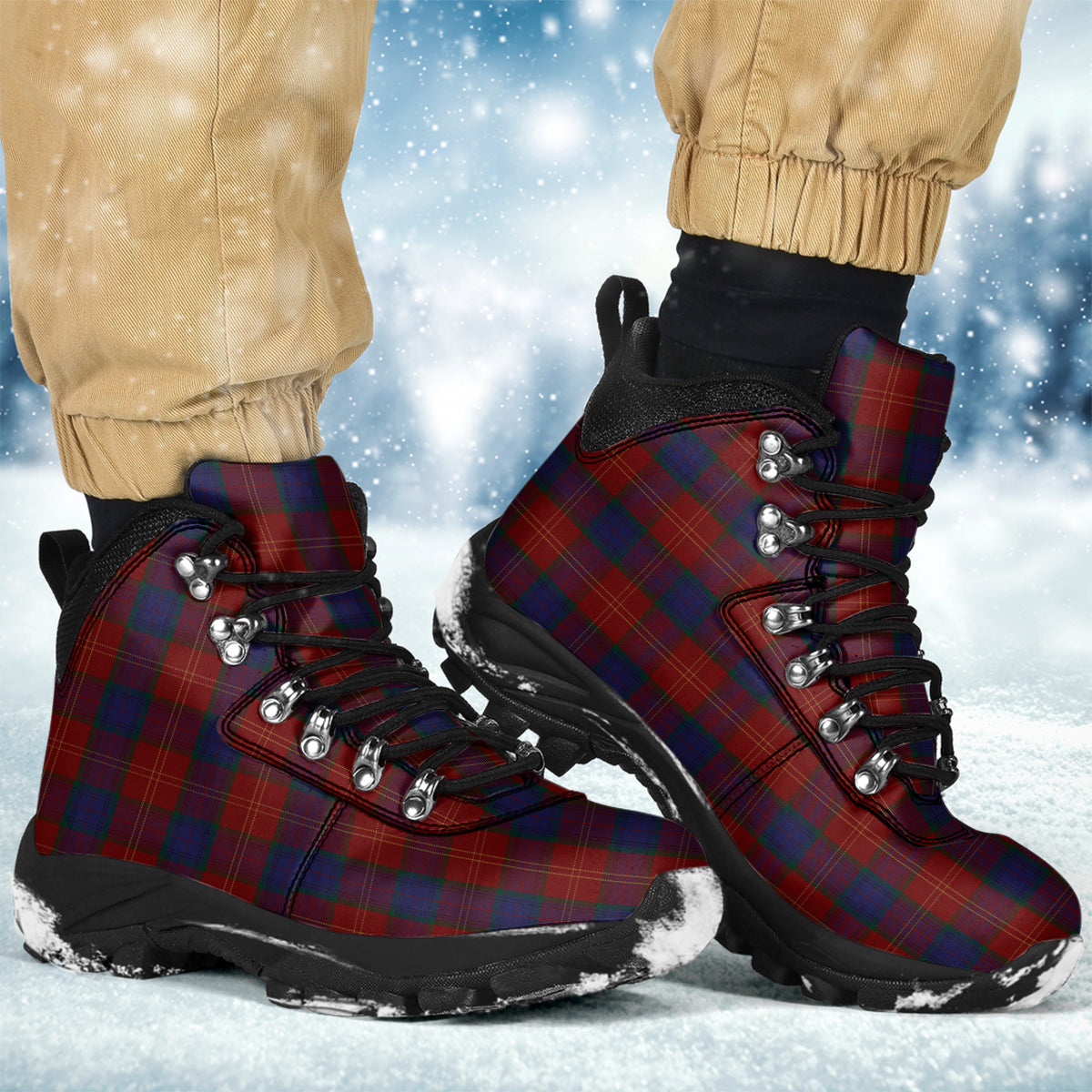 MacEdward (McEdward) Tartan Alpine Boots Men's Boots - Tartan Vibes Clothing