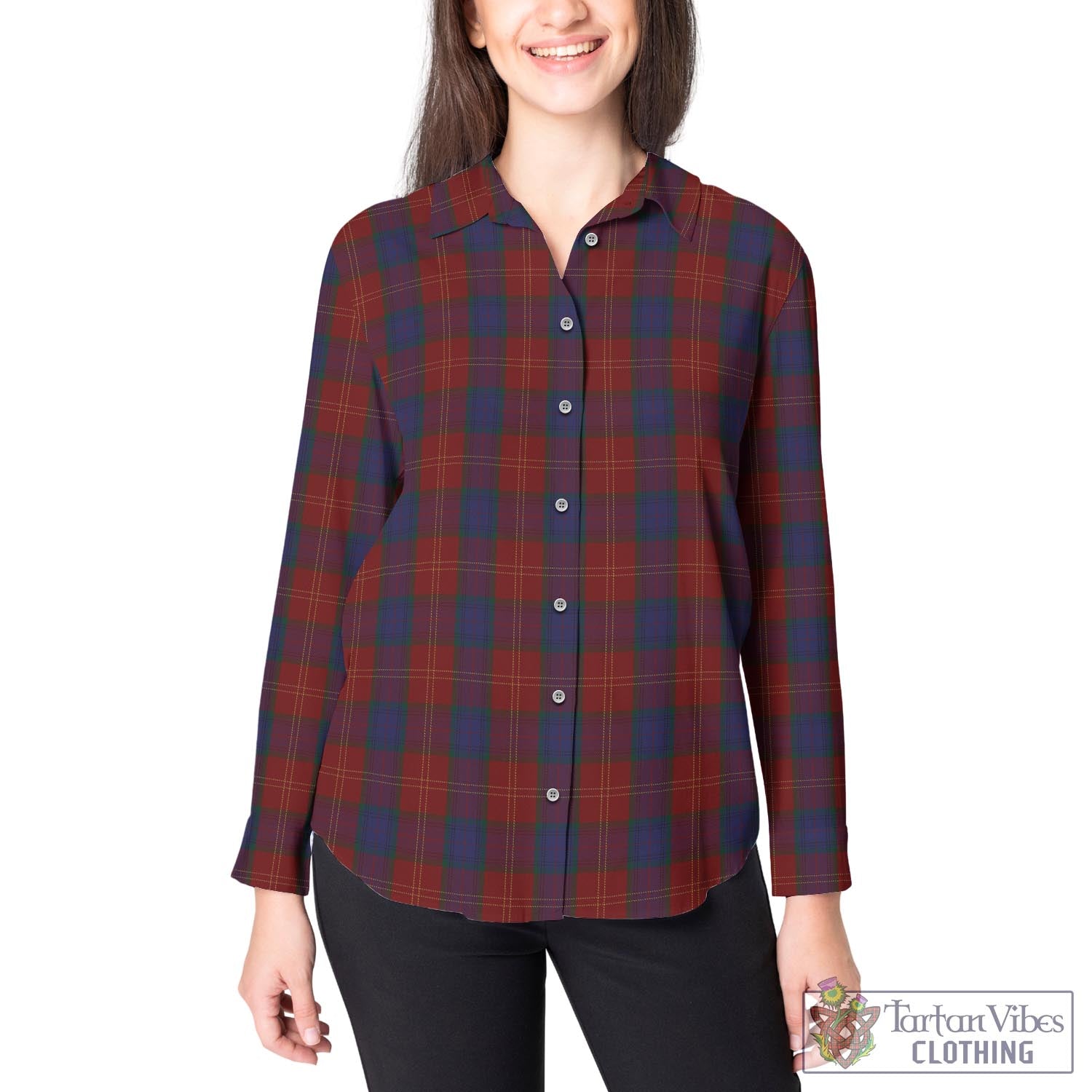 MacEdward (McEdward) Tartan Women's Casual Shirt - Tartan Vibes Clothing