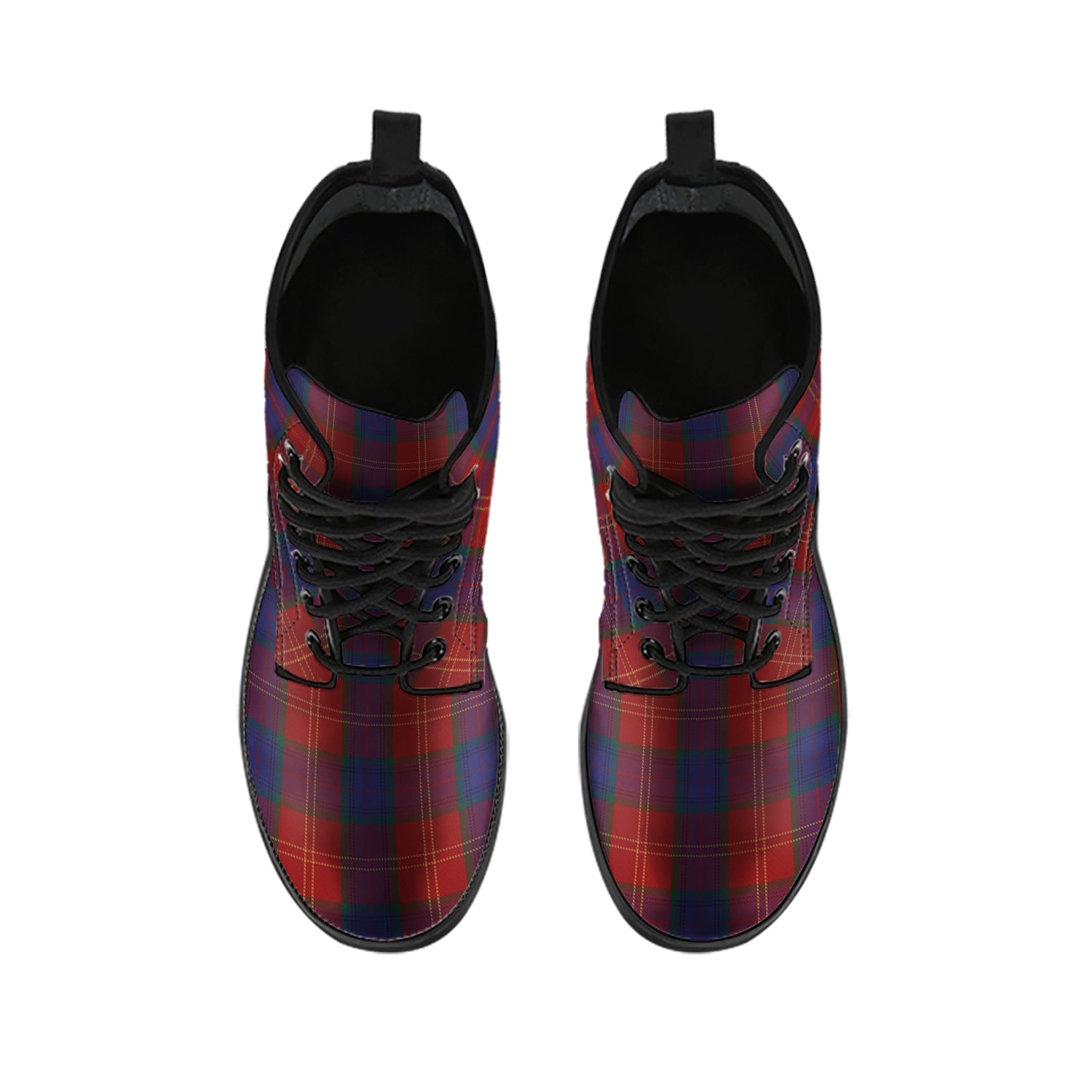 MacEdward (McEdward) Tartan Leather Boots - Tartan Vibes Clothing