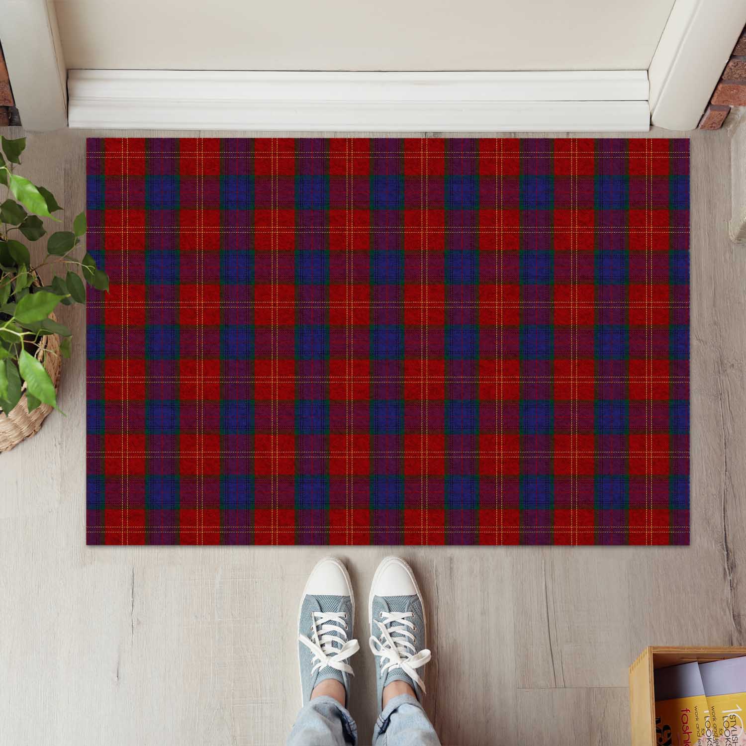 MacEdward (McEdward) Tartan Rubber Doormat - Tartan Vibes Clothing