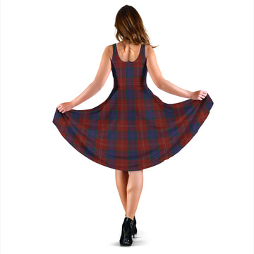 MacEdward (McEdward) Tartan Sleeveless Midi Womens Dress - Tartan Vibes Clothing