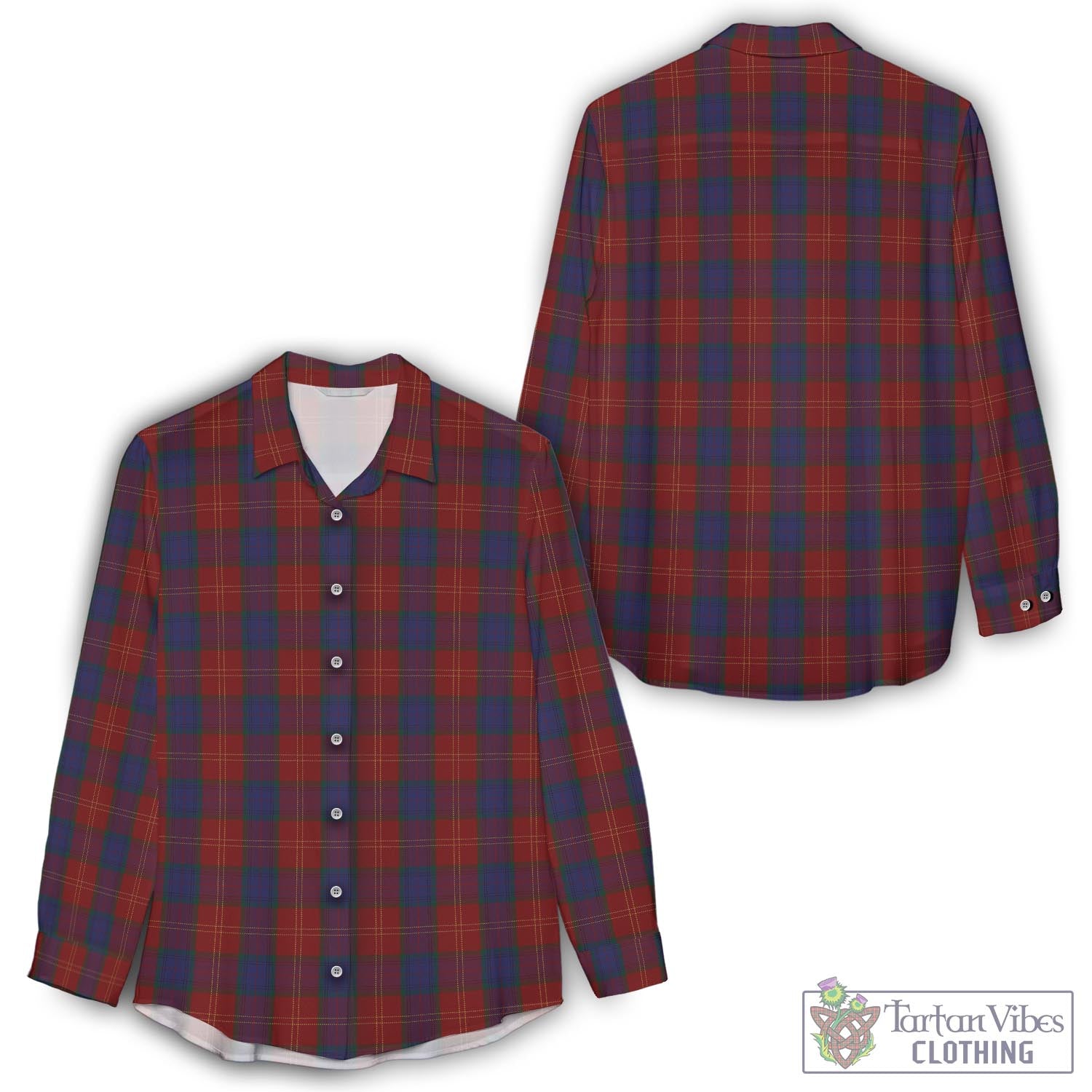 MacEdward (McEdward) Tartan Women's Casual Shirt - Tartan Vibes Clothing