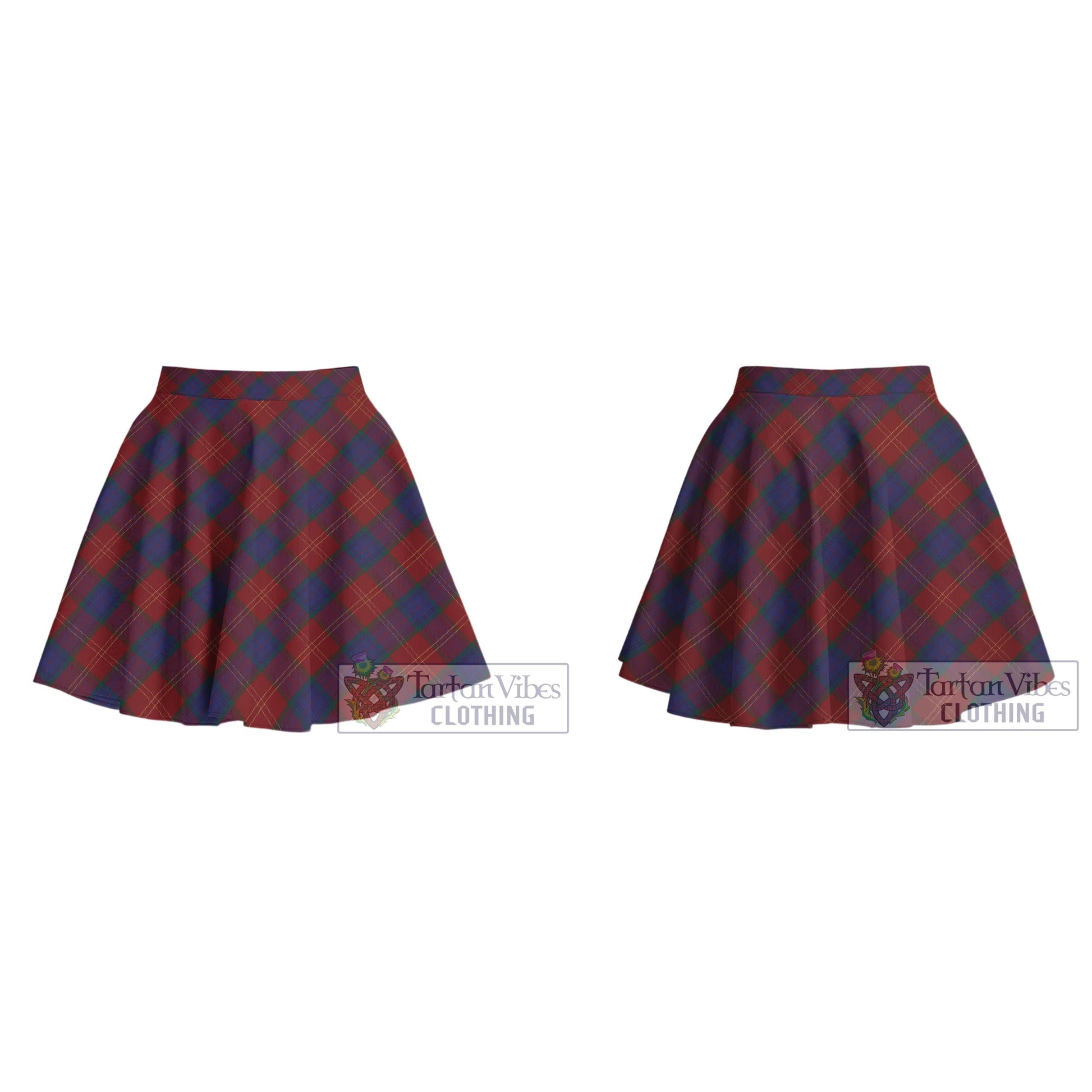 MacEdward (McEdward) Tartan Women's Plated Mini Skirt Cross Style - Tartan Vibes Clothing