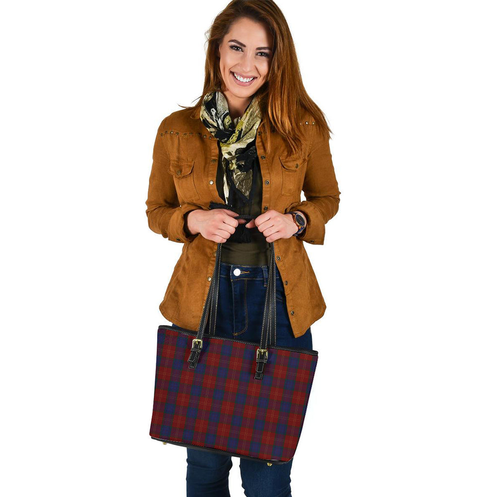 MacEdward (McEdward) Tartan Leather Tote Bag - Tartan Vibes Clothing