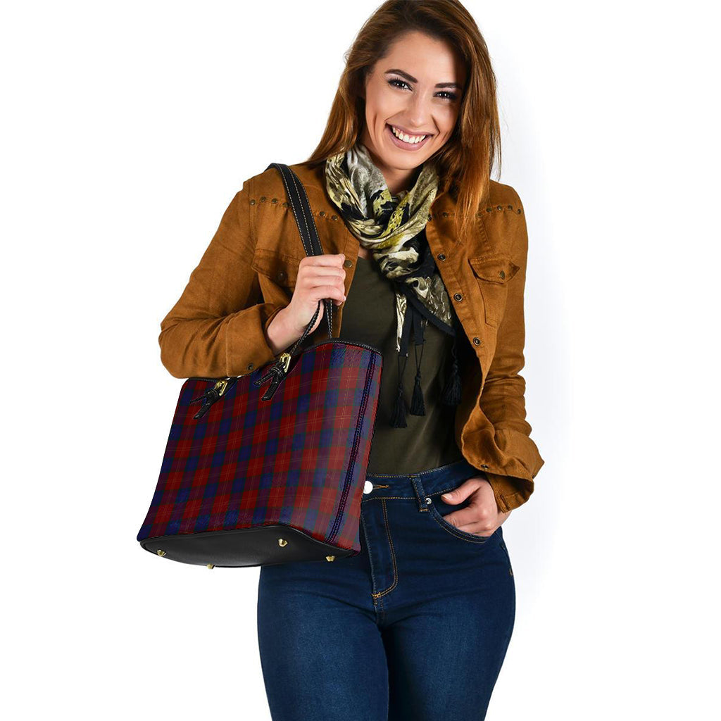 MacEdward (McEdward) Tartan Leather Tote Bag - Tartan Vibes Clothing