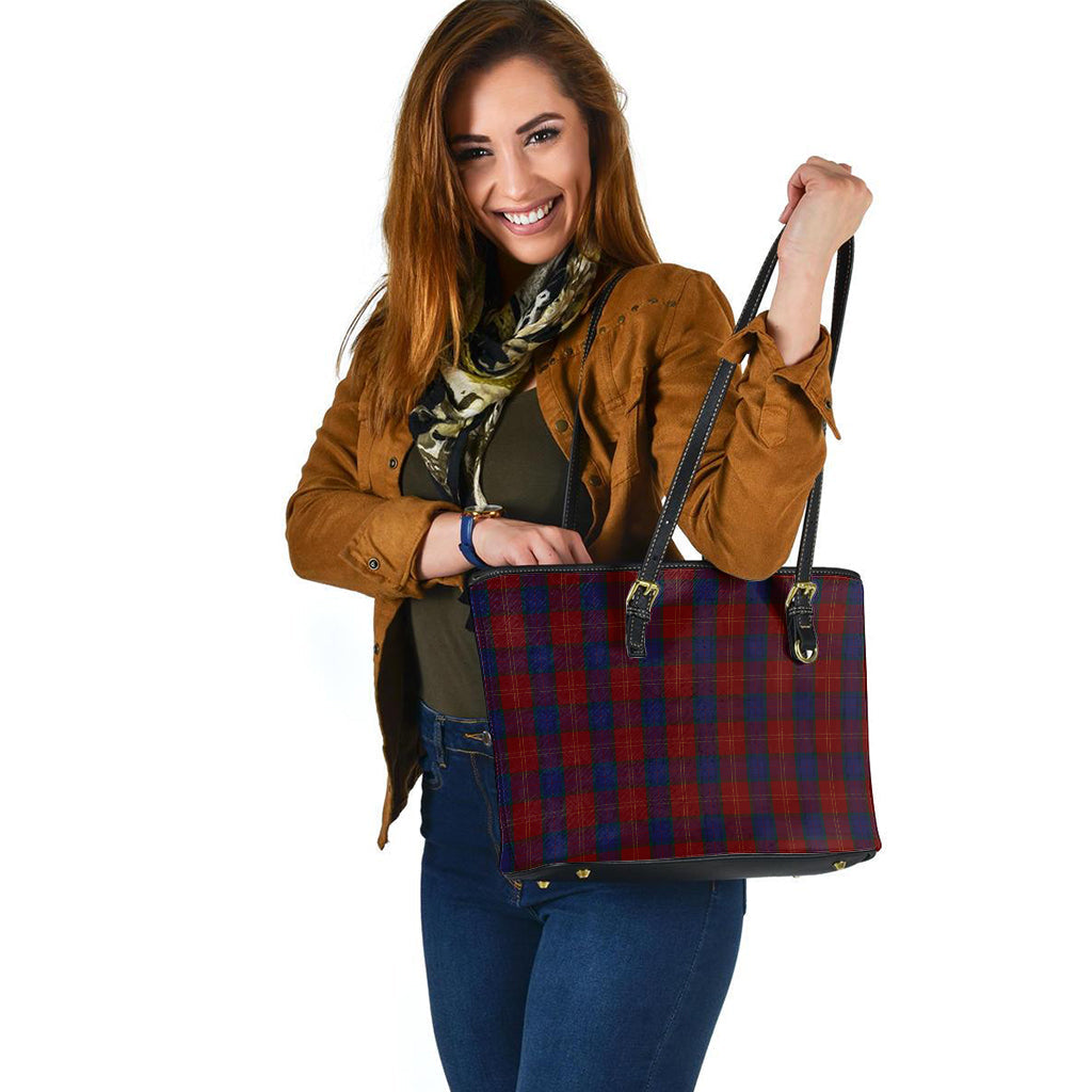MacEdward (McEdward) Tartan Leather Tote Bag - Tartan Vibes Clothing