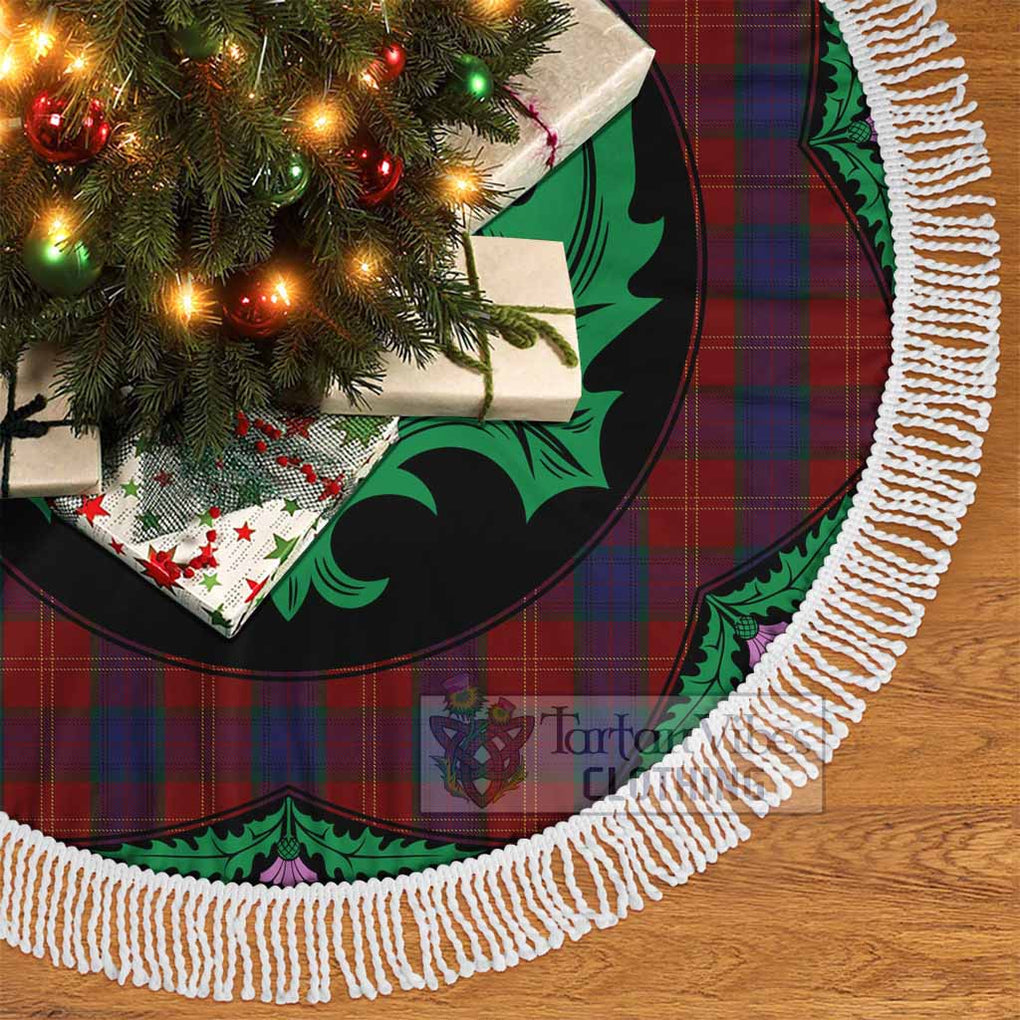 MacEdward (McEdward) Tartan Christmas Tree Skirt Scottish Thistle Style - Tartan Vibes Clothing