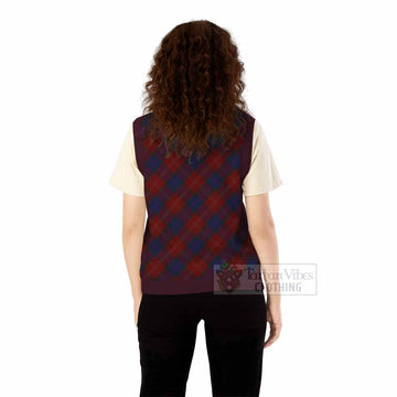 MacEdward (McEdward) Tartan  Knitted V-Neck Vest Cross Style