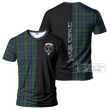 MacEwan (MacEwen) Tartan T-Shirt with Family Crest and Half Of Me Style Kid's Shirt - Tartanvibesclothing Shop