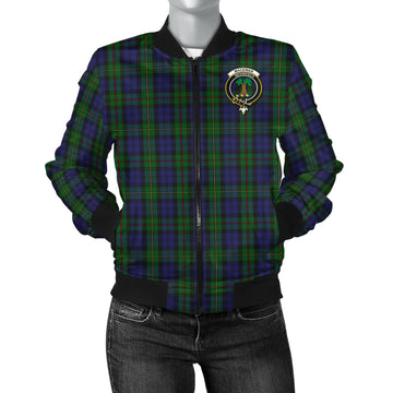 MacEwan (MacEwen) Tartan Bomber Jacket with Family Crest