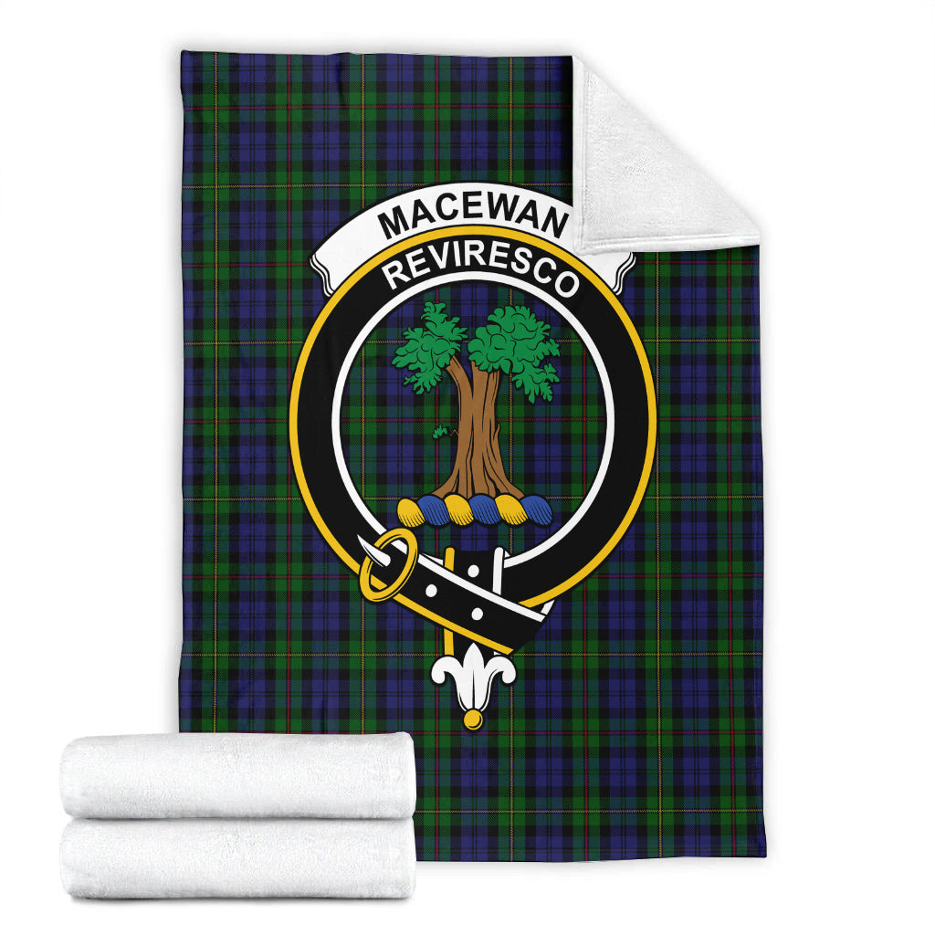 macewan-tartab-blanket-with-family-crest