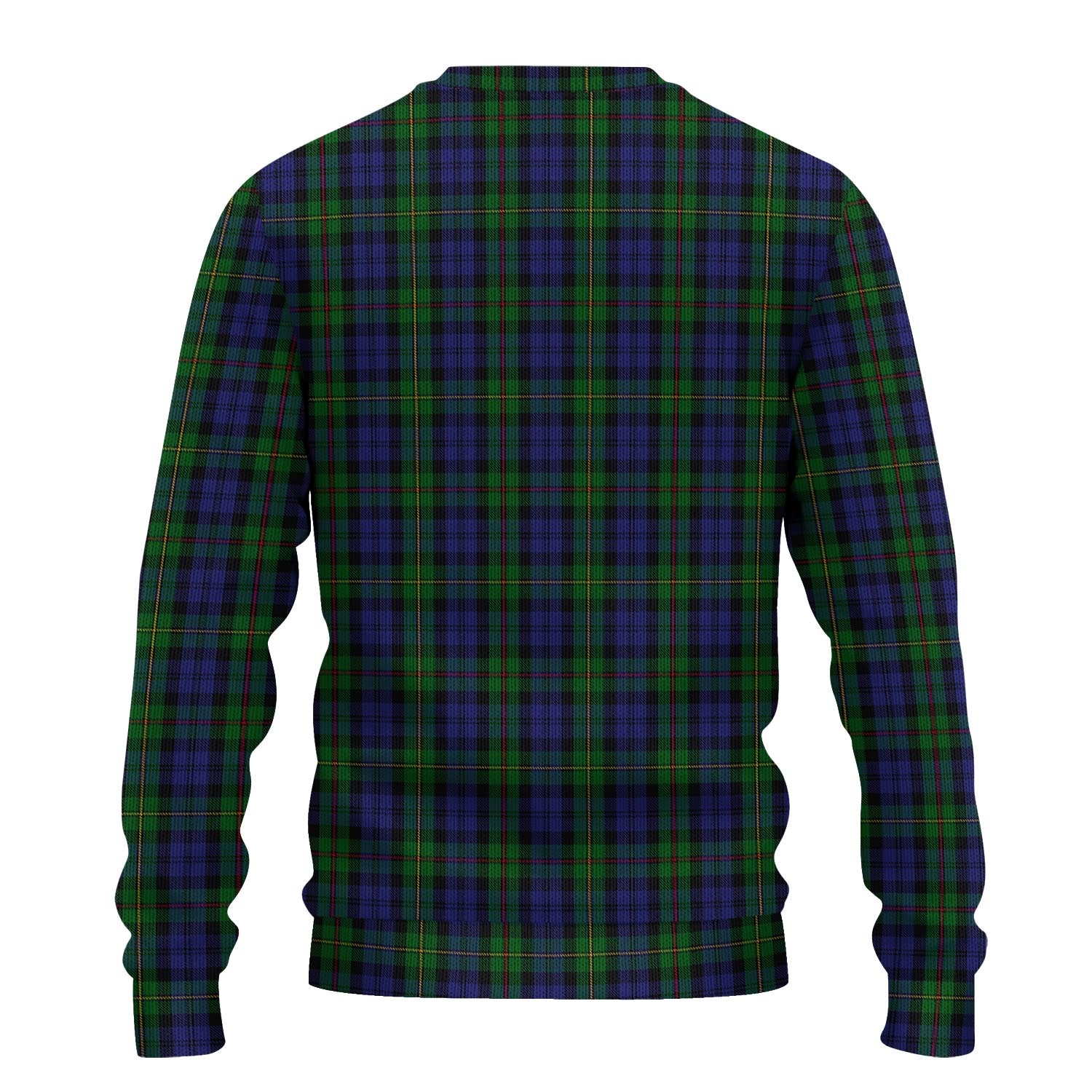 MacEwan Tartan Knitted Sweater with Family Crest - Tartanvibesclothing