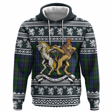 MacEwan (MacEwen) Clan Tartan Crest Christmas Hoodie Coat of Arms Funny Style