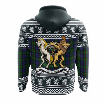 MacEwan (MacEwen) Clan Tartan Crest Christmas Hoodie Coat of Arms Funny Style