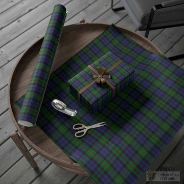 MacEwan (MacEwen) Classic Tartan Wrapping Paper, Classic Scottish Plaid Gift Wrap