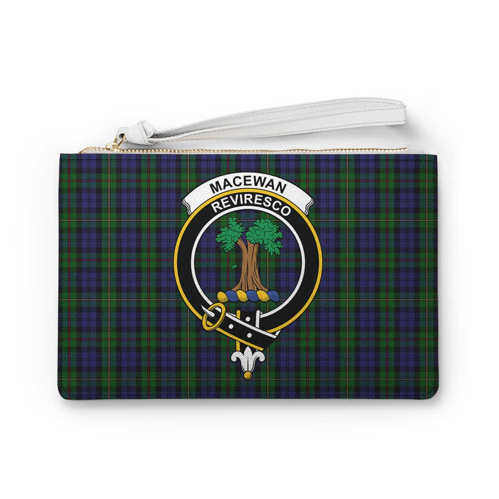 Tartan Vibes Clothing MacEwan (MacEwen) Family Crest Tartan Clutch Bag