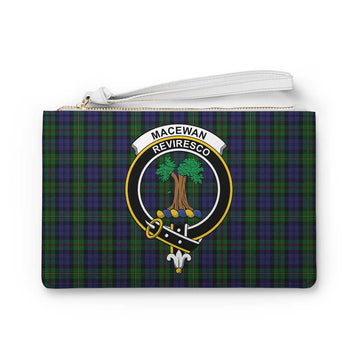 Tartan Vibes Clothing MacEwan (MacEwen) Family Crest Tartan Clutch Bag
