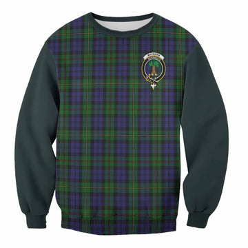 MacEwan (MacEwen) Tartan Accent Sweatshirt with Family Crest
