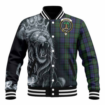 MacEwan (MacEwen) Tartan Baseball Jacket Roaring Lion Heritage