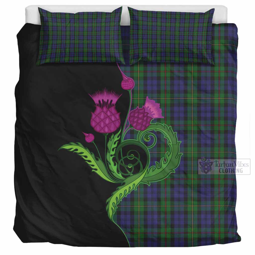 MacEwan (MacEwen) Tartan Bedding Set Traditional Scottish Thistle UK Bedding Set UK Super King 104*94 inch - Tartan Vibes Clothing