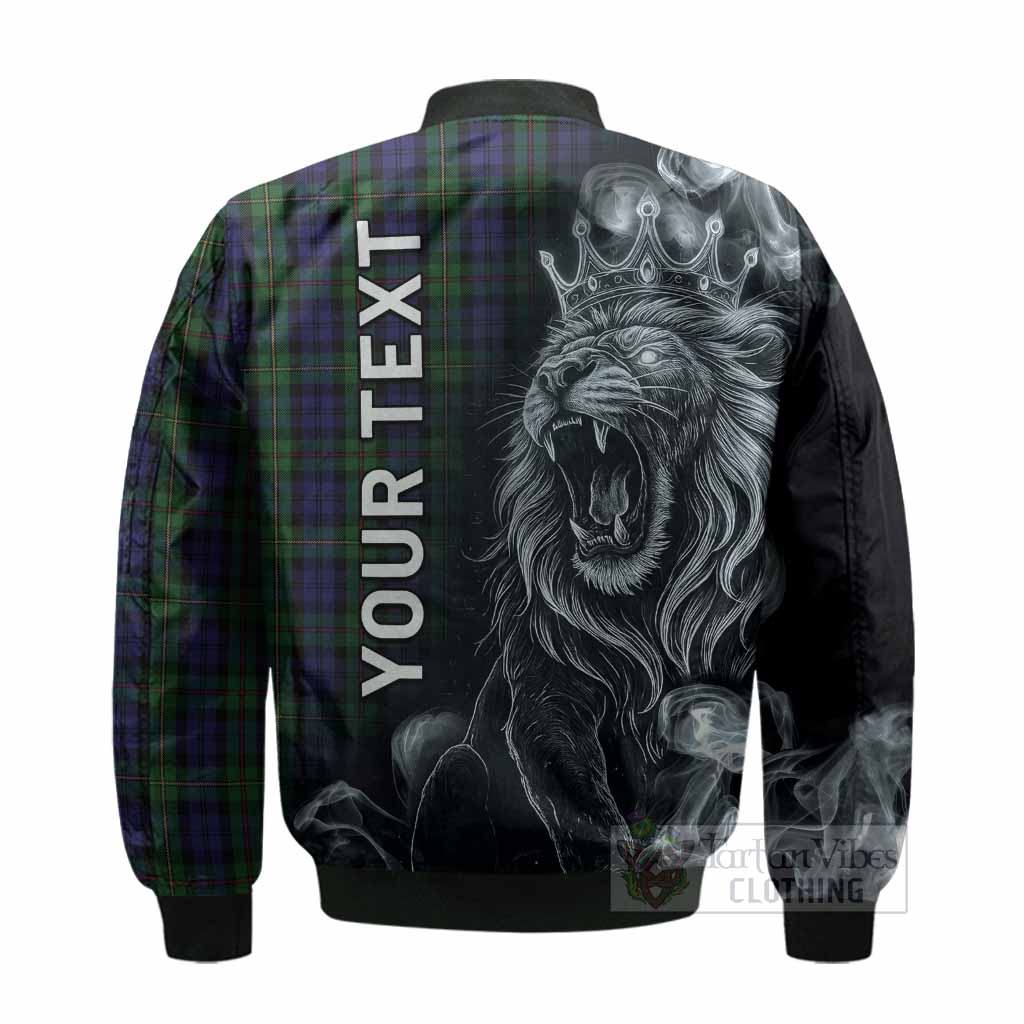 MacEwan (MacEwen) Tartan Bomber Jacket Roaring Lion Heritage