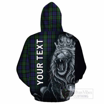 MacEwan (MacEwen) Tartan Cotton Hoodie Roaring Lion Heritage