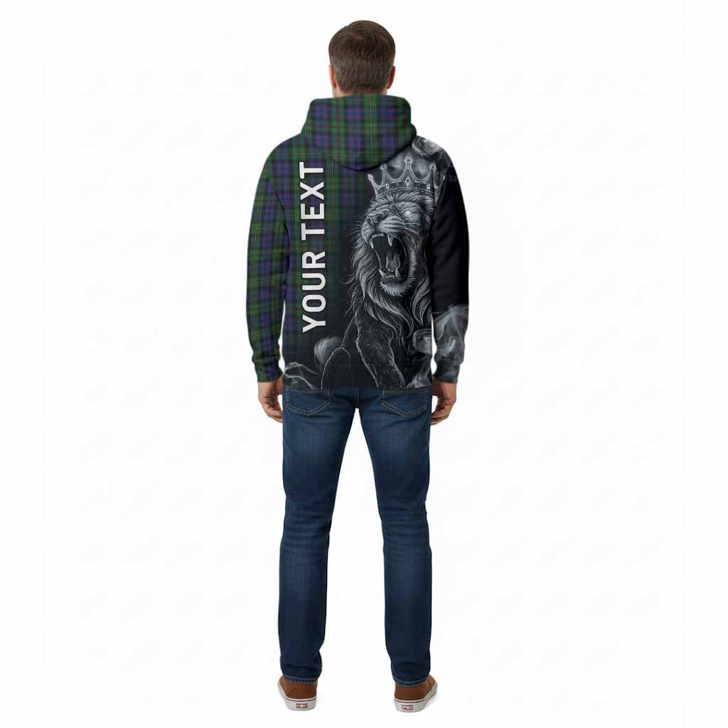 MacEwan (MacEwen) Tartan Cotton Hoodie Roaring Lion Heritage
