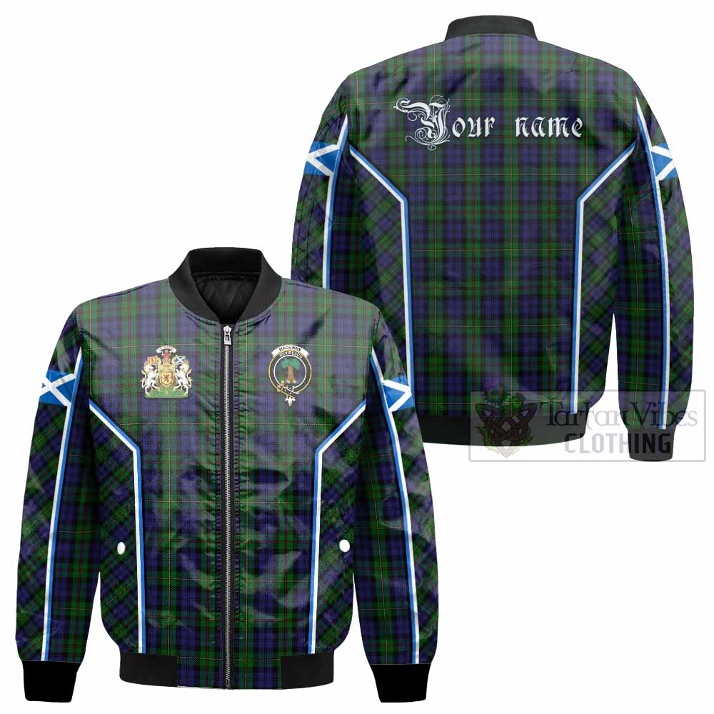 MacEwan (MacEwen) Tartan Crest Bomber Jacket Scotland Coat of Arm Flag Style - Tartan Vibes Clothing