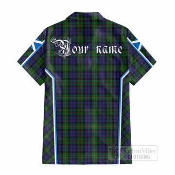 MacEwan (MacEwen) Tartan Crest Cotton Hawaiian Shirt Scotland Coat of Arm Flag Style - Tartan Vibes Clothing