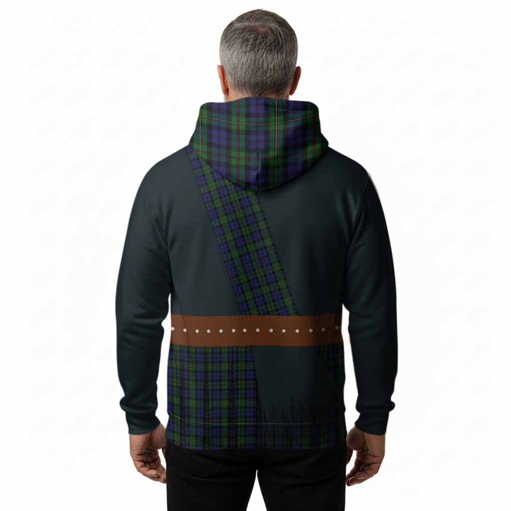 MacEwan (MacEwen) Tartan Crest Hoodie Kilt Costume Style