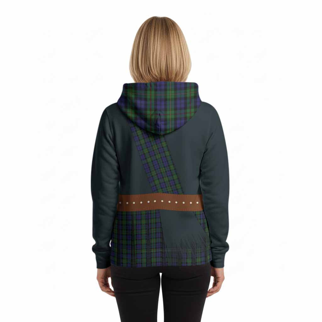 MacEwan (MacEwen) Tartan Crest Hoodie Kilt Costume Style