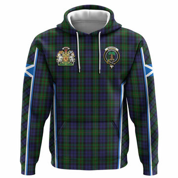 MacEwan (MacEwen) Tartan Crest Hoodie Scotland Coat of Arm Flag Style