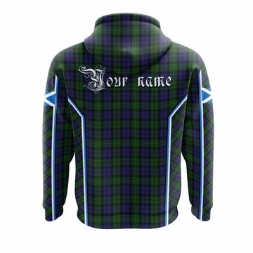 MacEwan (MacEwen) Tartan Crest Hoodie Scotland Coat of Arm Flag Style