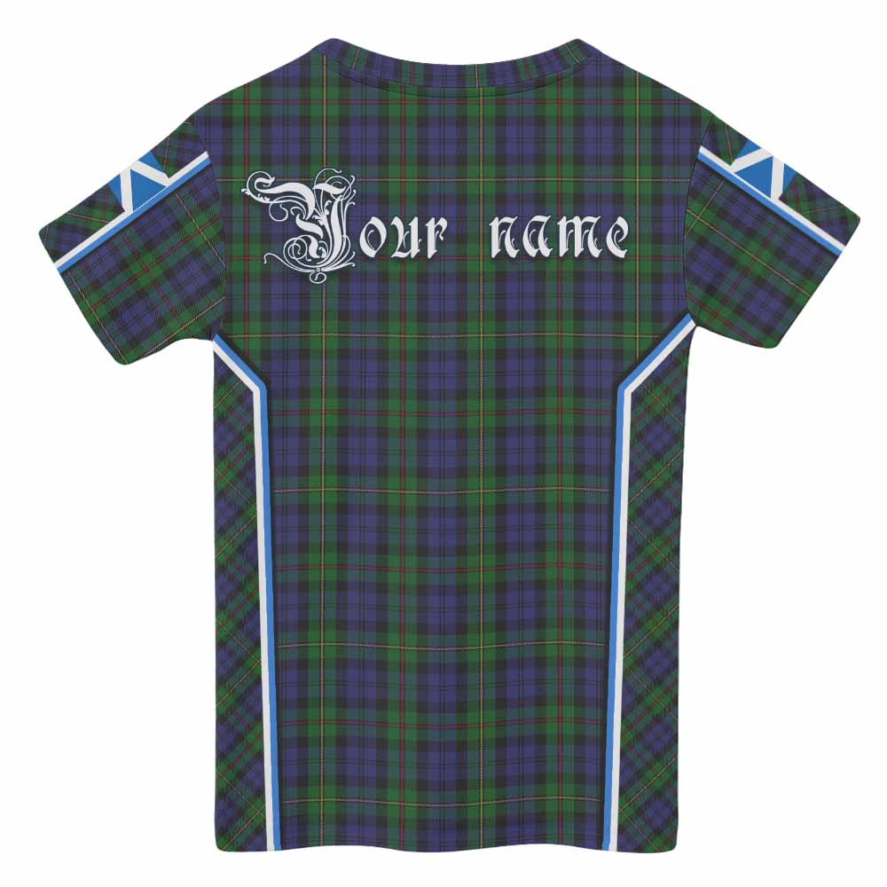 MacEwan (MacEwen) Tartan Crest Kid T-shirt Scotland Coat of Arm Flag Style - Tartan Vibes Clothing