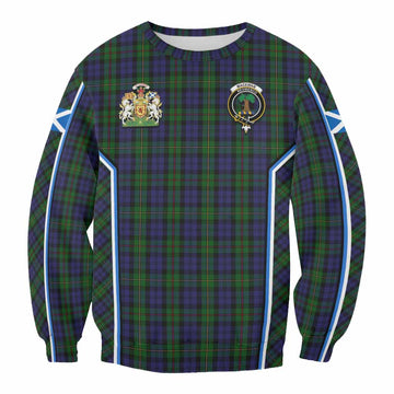 MacEwan (MacEwen) Tartan Crest Sweatshirt Scotland Coat of Arm Flag Style