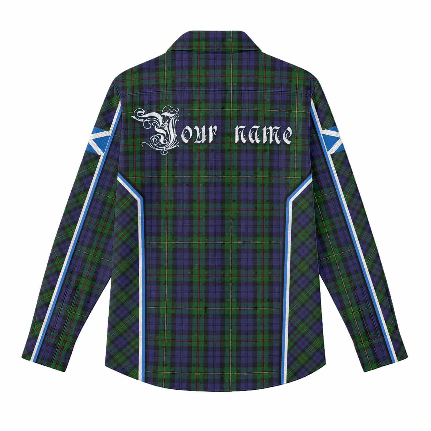 MacEwan (MacEwen) Tartan Crest Women Casual Shirt Scotland Coat of Arm Flag Style - Tartan Vibes Clothing