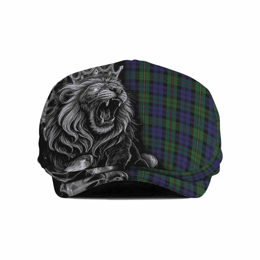 MacEwan (MacEwen) Tartan Flat Cap, Jeff Cap Roaring Lion Heritage