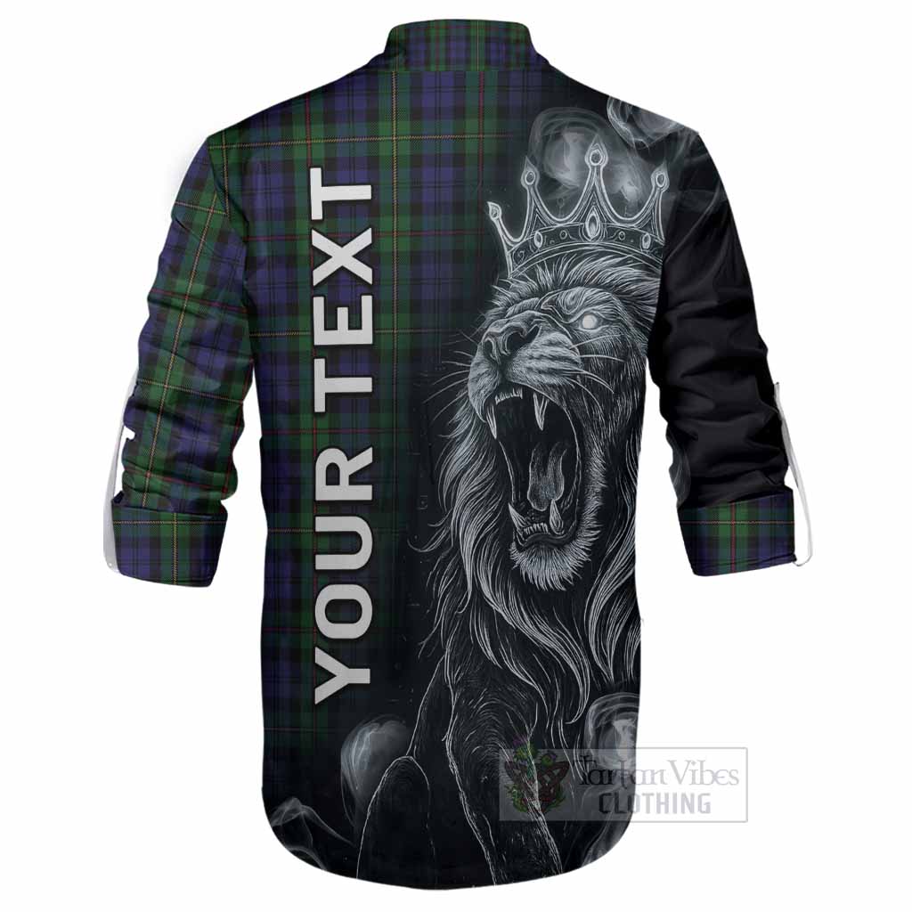 MacEwan (MacEwen) Tartan Ghillie Shirt Roaring Lion Heritage