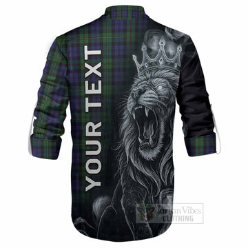 MacEwan (MacEwen) Tartan Ghillie Shirt Roaring Lion Heritage