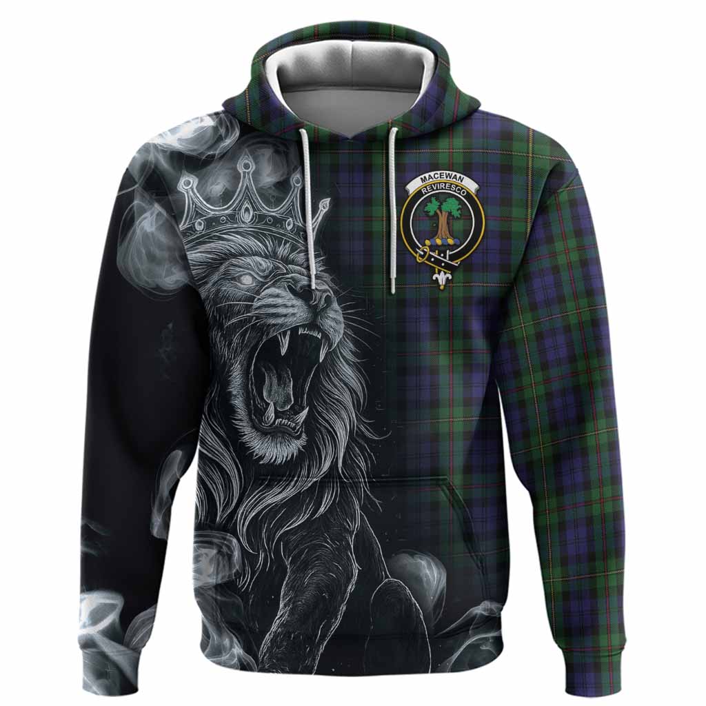 MacEwan (MacEwen) Tartan Hoodie Roaring Lion Heritage