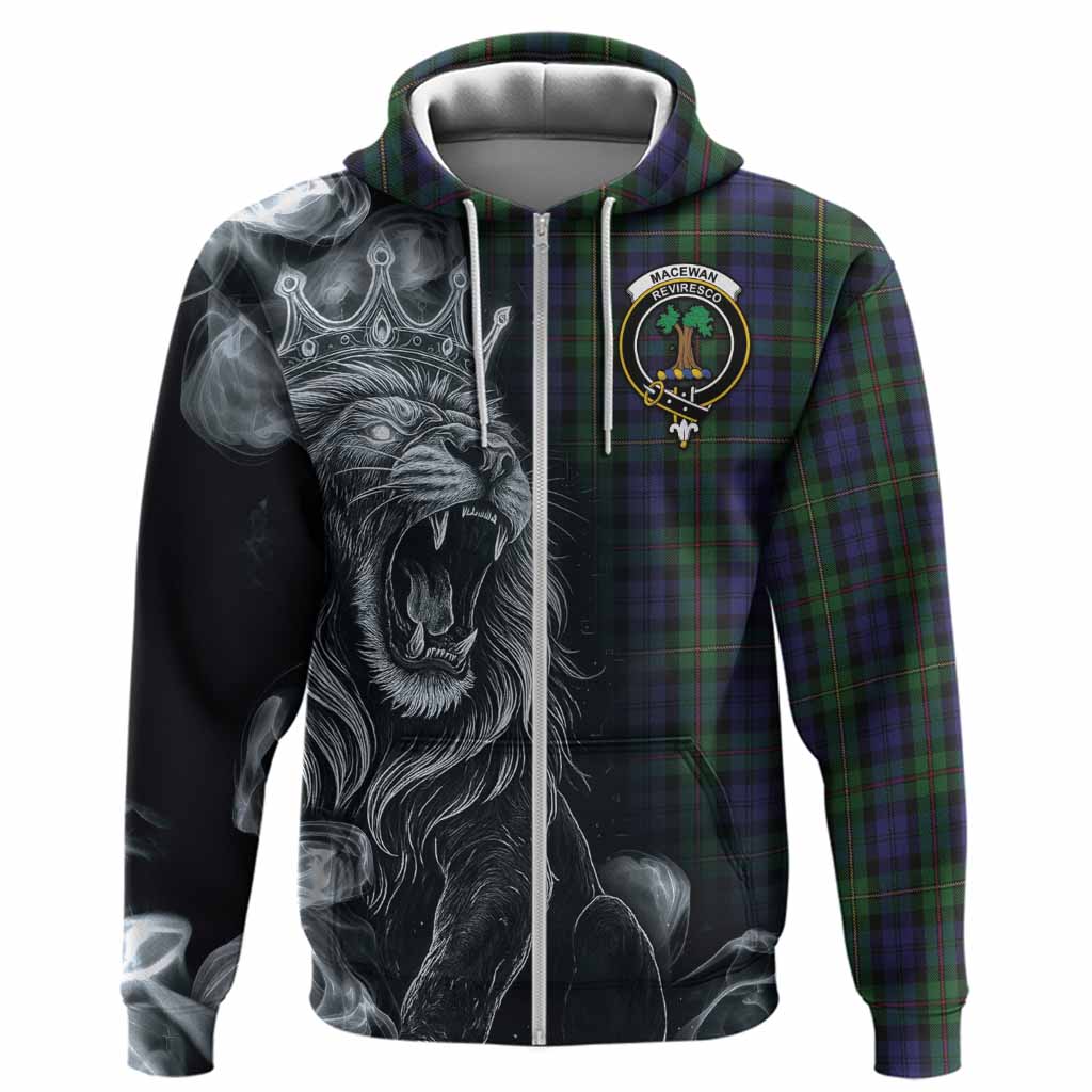 MacEwan (MacEwen) Tartan Hoodie Roaring Lion Heritage