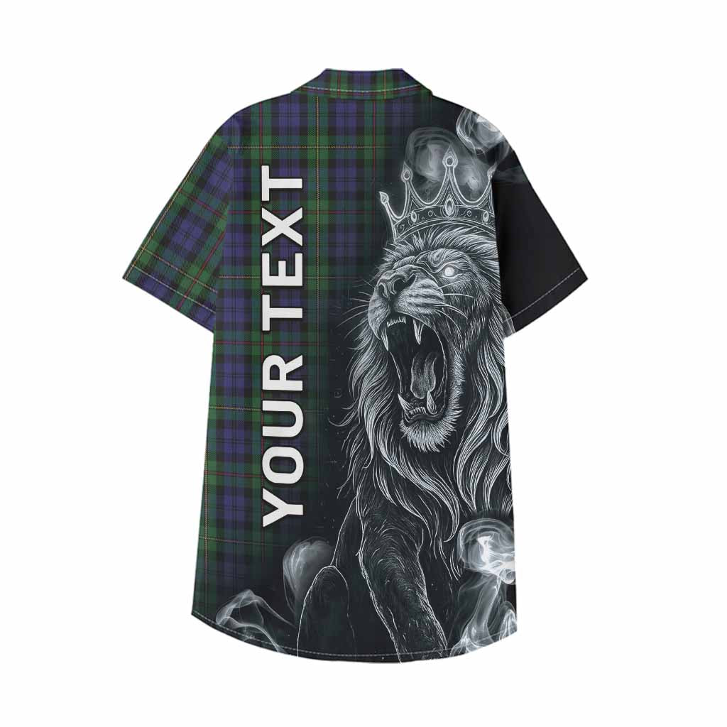 MacEwan (MacEwen) Tartan Kid Hawaiian Shirt Roaring Lion Heritage